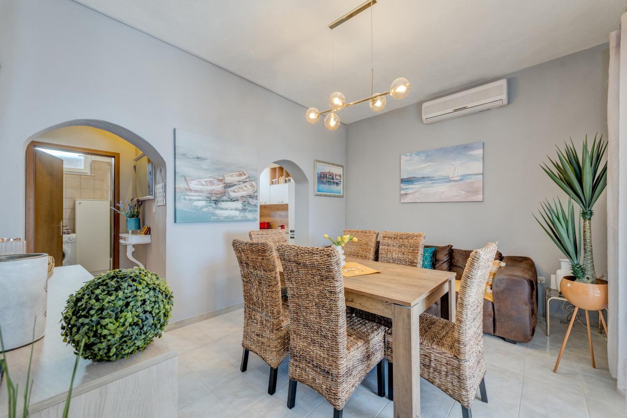 Blue Paradise Apartman 2 Sevid Kültér fotó