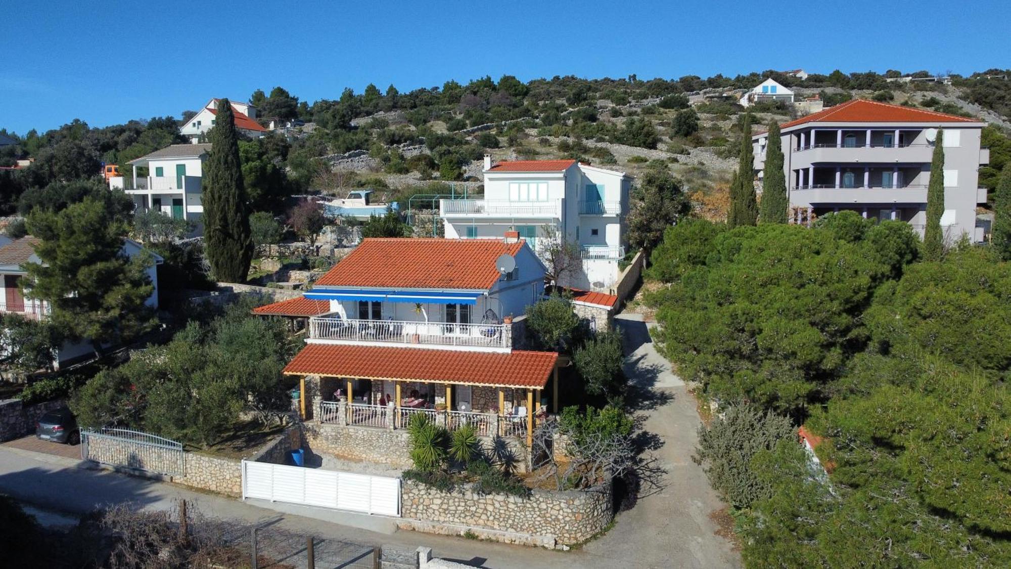 Blue Paradise Apartman 2 Sevid Kültér fotó