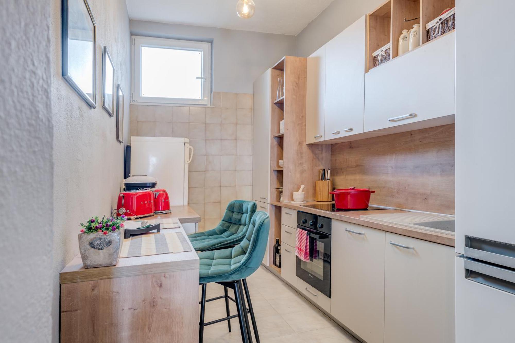 Blue Paradise Apartman 2 Sevid Kültér fotó