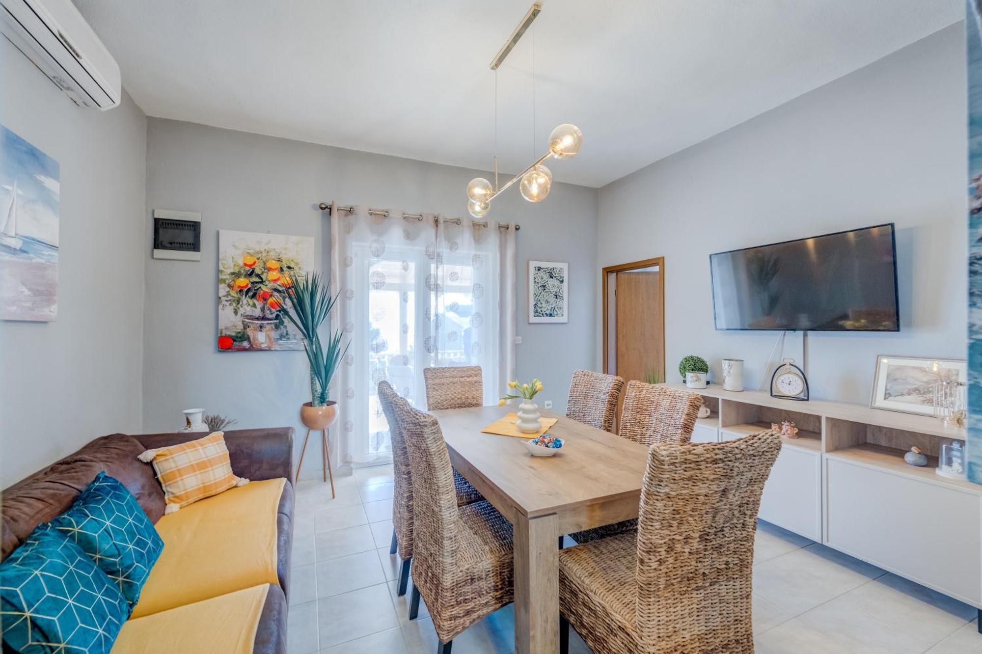 Blue Paradise Apartman 2 Sevid Kültér fotó