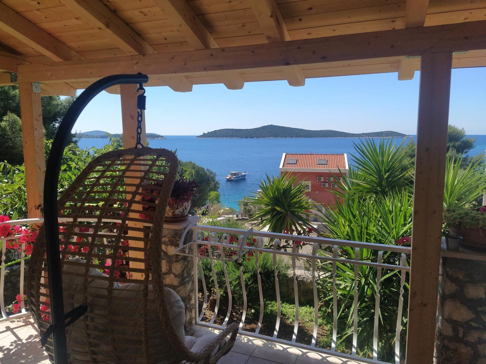 Blue Paradise Apartman 2 Sevid Kültér fotó